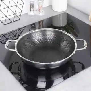 Orion Patelnia wok stalowa nieprzywierająca COOKCELL 28 cm 112991