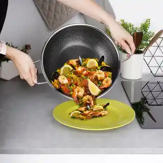 Orion Patelnia wok stalowa nieprzywierająca COOKCELL 28 cm 112991
