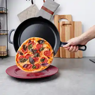 Orion Patelnia żeliwna emaliowana LITINA 28 cm