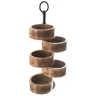 Orion Patera drewniana MANGO, 5 - poziomowa