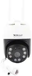 Orllo kamera obrotowa zewnętrzna WiFi IP Z12, 4MP, odporna na warunki atmosferyczne, nośnik microSD, nocny podgląd, kompatybilna z aplikacją Orllo