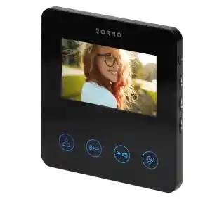 Orno OR-VID-MB-1083/B Czarny Wideodomofon jednorodzinny