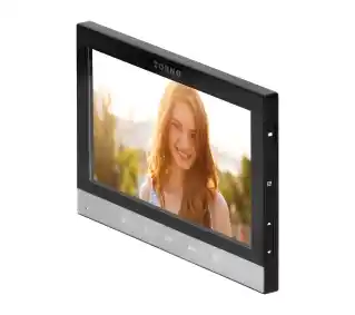 Orno OR-VID-MD-1084/B Alerto 7 panel dotykowy Czarno-srebny Wideodomofon jednorodzinny