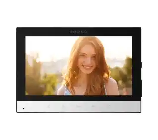 Orno OR-VID-MD-1084/B Alerto 7 panel dotykowy Czarno-srebny Wideodomofon jednorodzinny