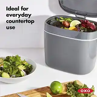 Oxo Good Grips Kompostownik do kuchni 6,6L szary 13294600