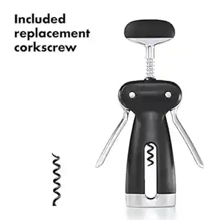 Oxo korkociąg Good Grips, stal nierdzewna, ergonomiczny uchwyt, model 123456