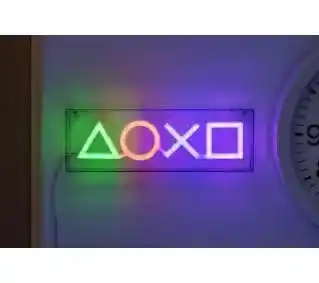 Paladone Logo LED Neon PlayStation Lampka