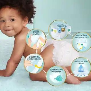 Pampers Pieluchy Premium Care 7 108 szt