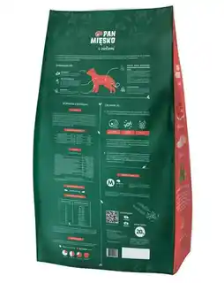 Pan Mięsko karma dla psa wołowina króliki zioła 20 kg