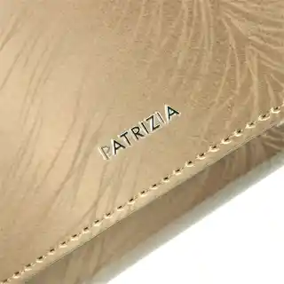 Patrizia Piu skórzany damski portfel PATRIZIA FL 108 RFID, czarny, naturalna skóra, kieszeń na monety, 8 przegródek na karty