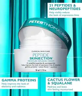 Peter Thomas Roth Peptide Skinjection Moisture Infusion Cream Serum do twarzy 50ml