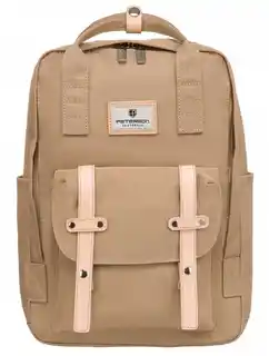 Peterson Plecak damski PTN 79905 beżowy
