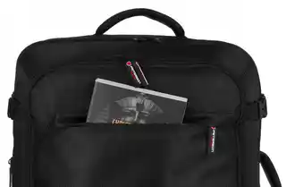 Peterson Podróżny wodoodporny plecak 2w1 czarny PTN PLG-05-T