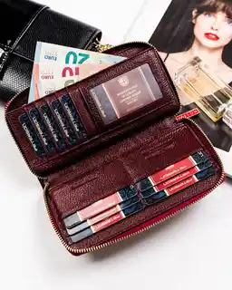 Peterson Portfel czerwony piórnik PTN BC-781-RED