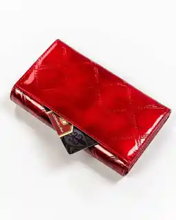 Peterson Portfel skórzany PTN 72035-PLT czerwony