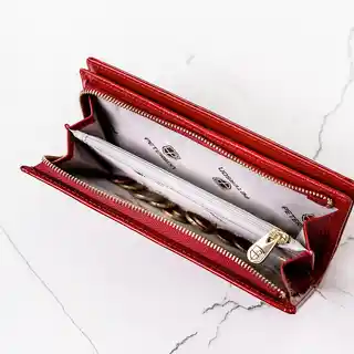 Peterson Skórzany damski portfel PTN 421431-SH