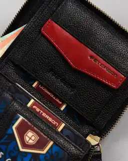 Peterson Skórzany męski portfel PTN 340.03