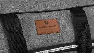 Peterson Torba podróżna szary PTN TP-GRAY-SILVER