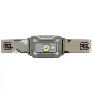 Petzl Aria 1 RGB czołówka kamuflaż, 100 lumenów, regulowany pasek, tryby światła, wodoszczelna
