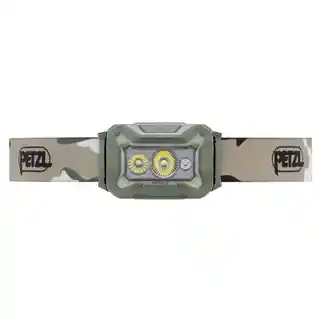 Petzl Aria 2 RGB czołówka, kamuflaż, 300 lumenów, regulowany pasek, tryby światła, waga 85 g