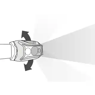 Petzl Latarka czołowa Actik Core 2022 szara 600 lumenów E065AA00