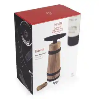 Peugeot korkociąg Barrel stal nierdzewna, ergonomiczny, antypoślizgowa rączka