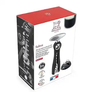 Peugeot Salma korkociąg do wina fioletowy, stal nierdzewna, ergonomiczny, kolekcja Salma