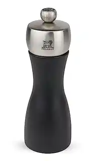 Peugeot zestaw młynków do soli i pieprzu Fidji 15cm czarne PG-2-17132