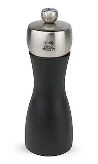 Peugeot zestaw młynków do soli i pieprzu Fidji 15cm czarne PG-2-17132