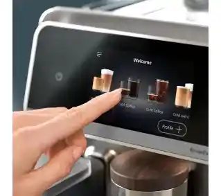 Philips 8000 LatteGo Pro Café Aromis EP8757/92 Kawa na zimno Szerokość 25,1cm Ekspres ciśnieniowy