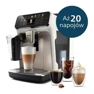 Philips EP5543/90 ekspres ciśnieniowy LatteGo seria 5500 biały