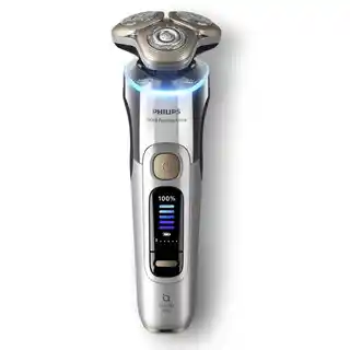 Philips Golarka seria i9000 Prestige SkinIQ Pro XP9404/46 na mokro i sucho srebrna