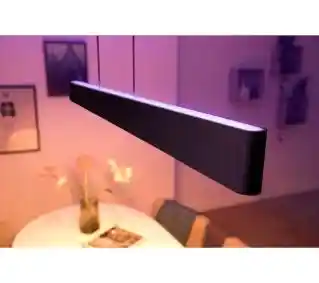 Philips Hue White and Colour Ambiance Ensis Czarny Lampa sufitowa
