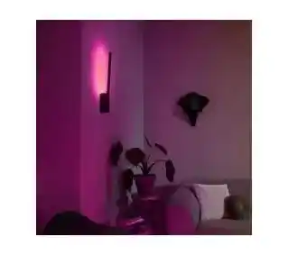 Philips Hue White and Colour Ambiance Liane 929003053101 Czarny Kinkiet