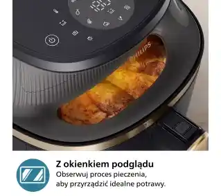 Philips Ovi NA332 00 1700W 6,2l Aplikacja mobilna Air fryer