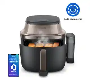 Philips Ovi Ultra NA547/07 2000W 7,2l Aplikacja mobilna Gotowanie na parze Air fryer