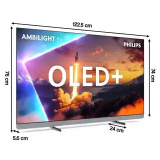Philips Telewizor 55OLED910 55 OLED plus 4K 144Hz VRR Google TV Ambilight x4 Dolby Vision Dolby Atmos HDMI 2.1