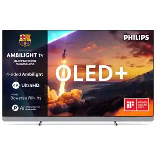 Philips Telewizor 55OLED910 55 OLED plus 4K 144Hz VRR Google TV Ambilight x4 Dolby Vision Dolby Atmos HDMI 2.1