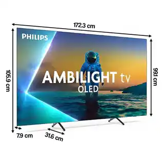 Philips Telewizor 77OLED820 77 OLED 4K 144Hz Google TV Ambilight 3 Dolby Atmos Dolby Vision HDMI 2.1