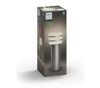 Philips Tuar Hue Pedestal Inox 17405/47/P0 Zewnętrzna latarnia