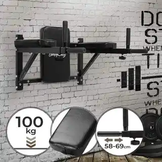 Physionics Drążek Do Ćwiczeń Stacja Do Dipów Trenażer Mięśni Brzucha Fitness