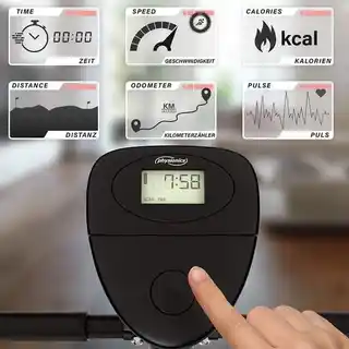 Physionics Rower treningowy magnetyczny pionowy EXBK06 Ff