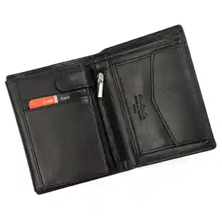 Pierre Cardin duży portfel męski skórzany YS603 326 czarny