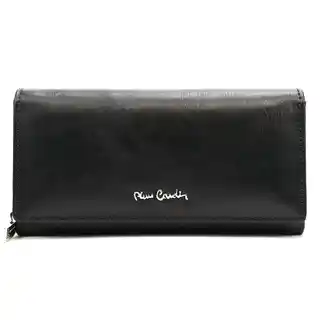 Pierre Cardin Portfel damski skórzany 06 ITALY 106 Czarny