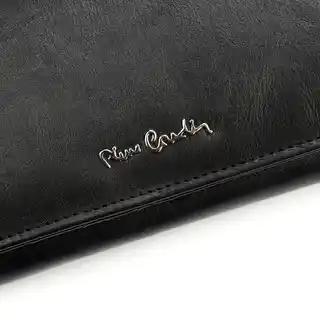 Pierre Cardin Portfel damski skórzany 06 ITALY 106 Czarny