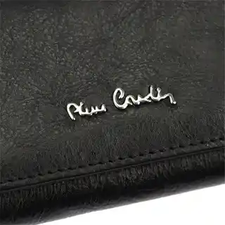 Pierre Cardin portfel damski skórzany Italy 117 czarny