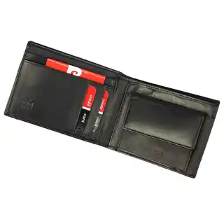 Pierre Cardin Skórzany męski portfel EKO17 8806 RFID