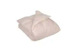 Piórex Kołdra z puchu 70 procent 155x200 Standardowa Ciepła 1500g kremowa