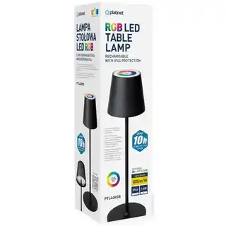 Platinet Lampka stołowa PTL44RGB Czarny
