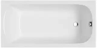 Polimat Classic Slim Wanna prostokątna 140x70 cm biała 00285